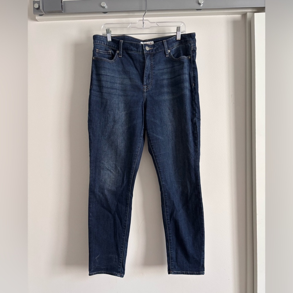 Lucky Brand Dark Blue Hayden Skinny Jeans size 14